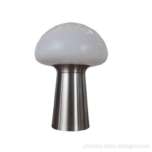 INS Style Small Desk Lamp Bedroom Mushroom Shaped LED Night Light Table Lighting